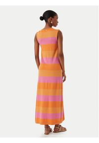 LOLA CASADEMUNT Sukienka codzienna MS2616041 Kolorowy Slim Fit. Okazja: na co dzień. Materiał: lyocell. Wzór: kolorowy. Typ sukienki: proste. Styl: casual #2