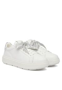 Love Moschino - LOVE MOSCHINO Sneakersy JA15204G1OIA610B Biały. Kolor: biały. Materiał: skóra #2