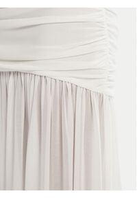 BARDOT Sukienka wieczorowa Solana Mesh 59875DB2 Biały Slim Fit. Kolor: biały. Materiał: syntetyk. Styl: wizytowy