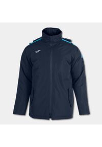 Kurtka sportowa wiatrówka męska Joma Trivor. Kolor: niebieski. Styl: sportowy #1