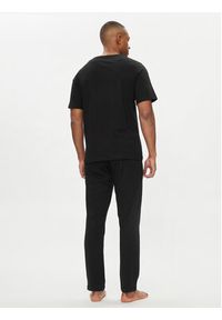 Jack & Jones - Jack&Jones Piżama Oscar 12258228 Czarny Standard Fit. Kolor: czarny. Materiał: bawełna #6