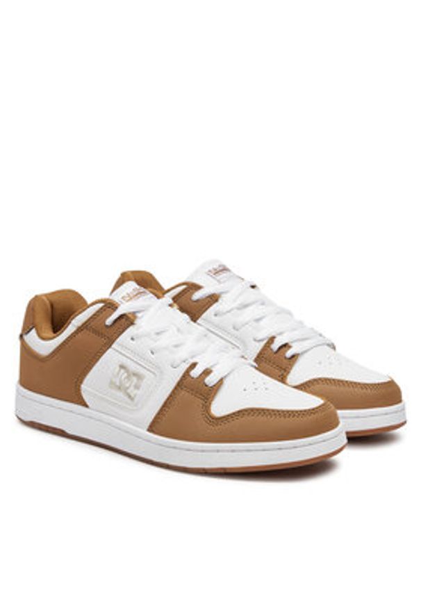 DC Shoes Sneakersy Manteca 4 Se ADYS100767-BYS Brązowy. Kolor: brązowy. Materiał: skóra