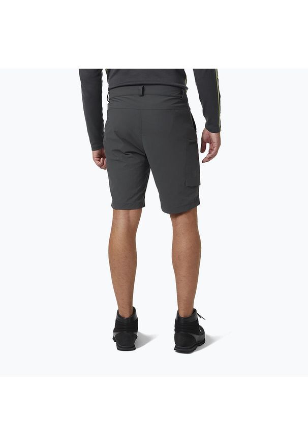 Spodenki trekkingowe męskie Helly Hansen Brono Softshell. Kolor: szary. Materiał: softshell. Sport: turystyka piesza