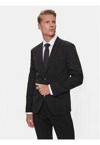 Lindbergh Garnitur 30-606900 Czarny Slim Fit. Kolor: czarny. Materiał: syntetyk #7