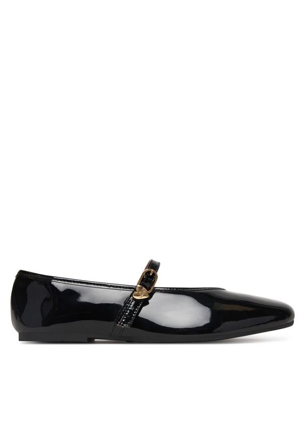 Love Moschino - Baleriny LOVE MOSCHINO. Kolor: czarny