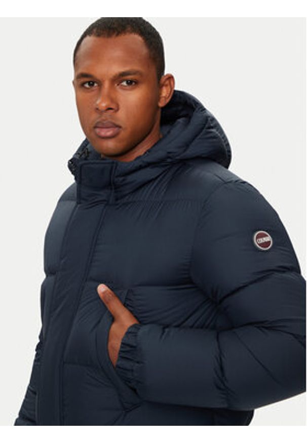 Colmar Kurtka puchowa 1263 7XT Granatowy Regular Fit. Kolor: niebieski. Materiał: syntetyk