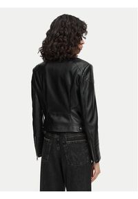 Guess Kurtka z imitacji skóry W6YL25 W2914 Czarny Regular Fit. Kolor: czarny. Materiał: skóra #3