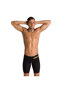 Strój startowy dla mężczyzn Arena Powerskin Carbon Air2 Jammer. Kolor: czarny, żółty, wielokolorowy