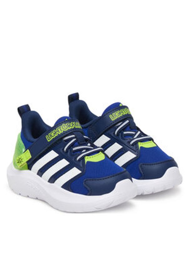 Adidas - adidas Sneakersy Lightorama JQ4161 Granatowy. Kolor: niebieski. Materiał: materiał