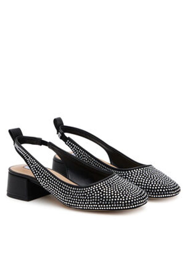 Steve Madden Sandały Smitten SM11003213 Czarny. Kolor: czarny. Materiał: materiał