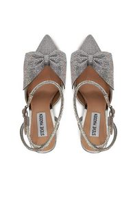 Steve Madden Sandały Vincentia-R Heeled s SM11003650 Srebrny. Kolor: srebrny. Materiał: materiał