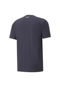 T-shirt z krótkim rękawem męski Puma TEAMFINAL CASUALS. Kolor: wielokolorowy, niebieski, szary. Długość rękawa: krótki rękaw. Długość: krótkie