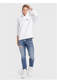 Calvin Klein Bluza K10K110606 Biały Regular Fit. Kolor: biały. Materiał: bawełna #2