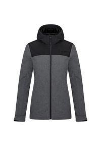 ALPINE PRO - Kurtka Softshell Damska Luka - Wiatroodporna i Oddychająca. Kolor: fioletowy. Materiał: softshell. Sport: turystyka piesza