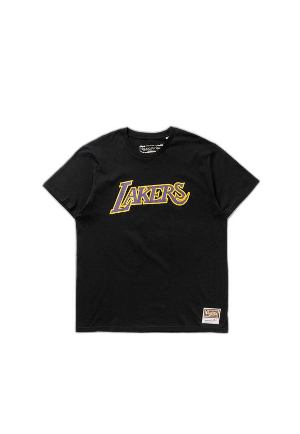 Mitchell & Ness - Koszulka Los Angeles Lakers NBA Team Logo. Kolor: czarny. Sport: koszykówka