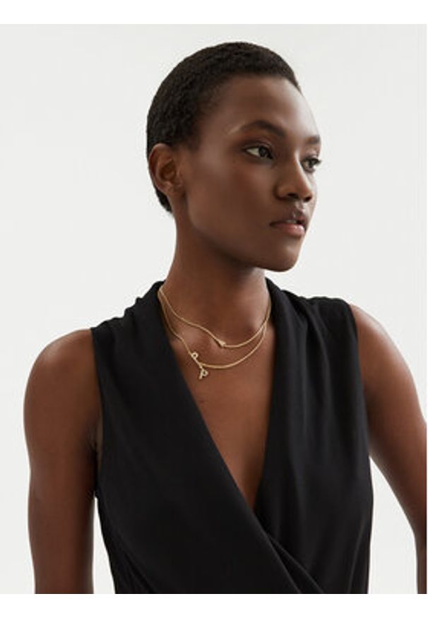 Patrizia Pepe Naszyjnik 8J1059/M009-FE35 Złoty. Materiał: metalowe. Kolor: złoty