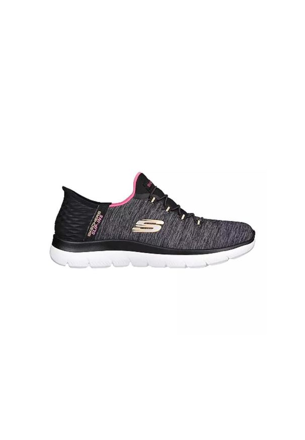 skechers - Buty Kobieta Skechers Summits-Dazzling Haze czarny. Kolor: szary