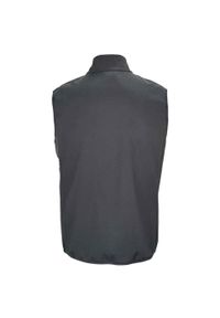 SOL'S - Ocieplacz Męski Falcon Softshell Zapinany Na Zamek Błyskawiczny. Kolor: wielokolorowy, szary, brązowy. Materiał: softshell