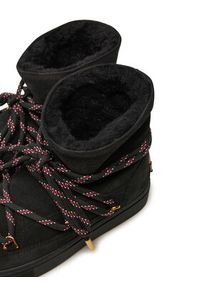 Inuikii Śniegowce Jacquard Lace 75202-150 Czarny. Kolor: czarny. Materiał: zamsz, skóra #6