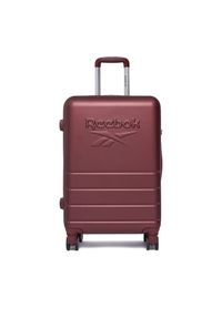 Walizka średnia Reebok. Kolor: czerwony