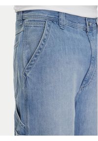 Lee Szorty jeansowe Carpenter 112364163 Niebieski Loose Fit. Kolor: niebieski. Materiał: bawełna #3