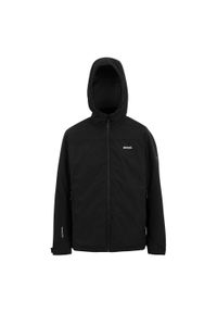 Regatta - Męska Wodoodporna Kurtka Ocieplana Caspen. Kolor: czarny. Sport: turystyka piesza #1