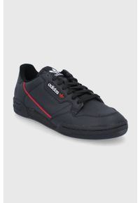 adidas Originals Buty Continental 80 Vega H02783 kolor czarny. Nosek buta: okrągły. Zapięcie: sznurówki. Kolor: czarny. Materiał: guma #3