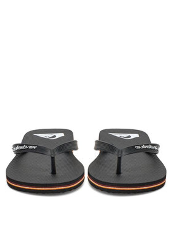 Quiksilver Japonki 839474 Czarny. Kolor: czarny. Materiał: syntetyk