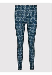 Guess Legginsy V2YB21 MC03W Niebieski Slim Fit. Kolor: niebieski. Materiał: syntetyk #5