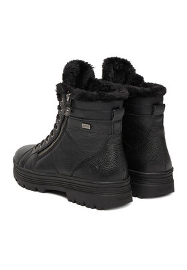 Remonte Trzewiki CEO-D2U73-00 Czarny. Kolor: czarny. Materiał: skóra