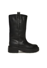 Botki Tommy Jeans. Kolor: czarny