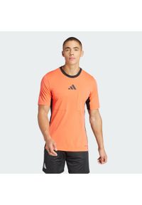 Adidas - Koszulka Referee 24. Kolor: pomarańczowy. Materiał: materiał. Sport: piłka nożna