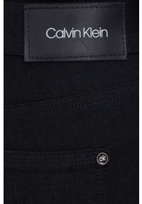 Calvin Klein Jeansy damskie medium waist. Kolor: czarny #3