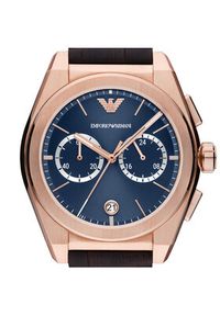 Emporio Armani Zegarek Federico AR11563 Brązowy. Kolor: brązowy