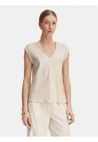 Rinascimento Bluzka CFC0127631003 Beżowy Regular Fit. Kolor: beżowy. Materiał: syntetyk #1