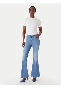 Liu Jo Jeansy UA6159 D0264 Niebieski Flare Fit. Kolor: niebieski #6