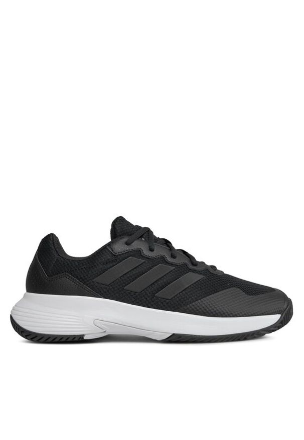 Adidas - adidas Buty Gamecourt 2.0 Tennis IG9567 Czarny. Kolor: czarny. Materiał: materiał