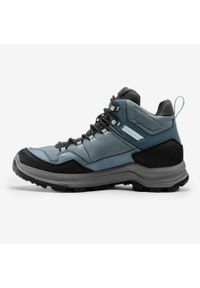 quechua - Buty turystyczne damskie Quechua MH100 Mid wodoodporne. Materiał: kauczuk, syntetyk. Szerokość cholewki: normalna. Styl: sportowy