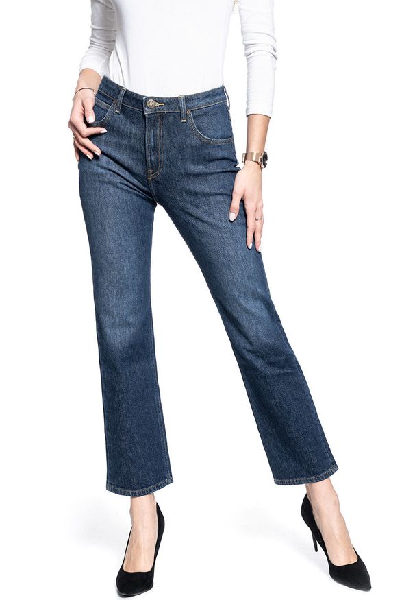 Lee - LEE CAROL BOOT 70'S BOOTCUT DAMSKIE SPODNIE JEANSOWE DARK ROBERTO L30NPOAW 112106525