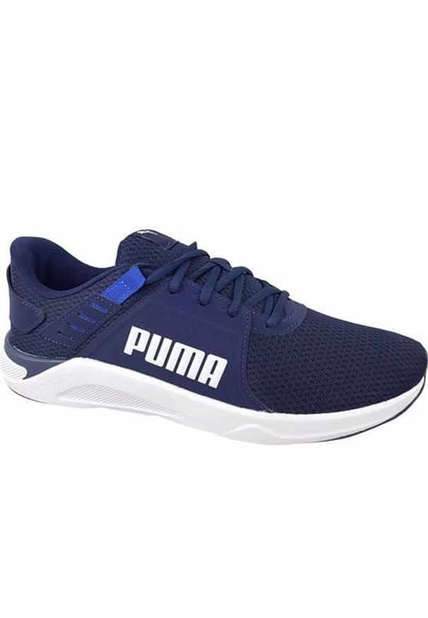 Buty do chodzenia męskie Puma Ftr Connect. Zapięcie: sznurówki. Kolor: niebieski. Materiał: materiał, tkanina. Szerokość cholewki: normalna. Sport: turystyka piesza