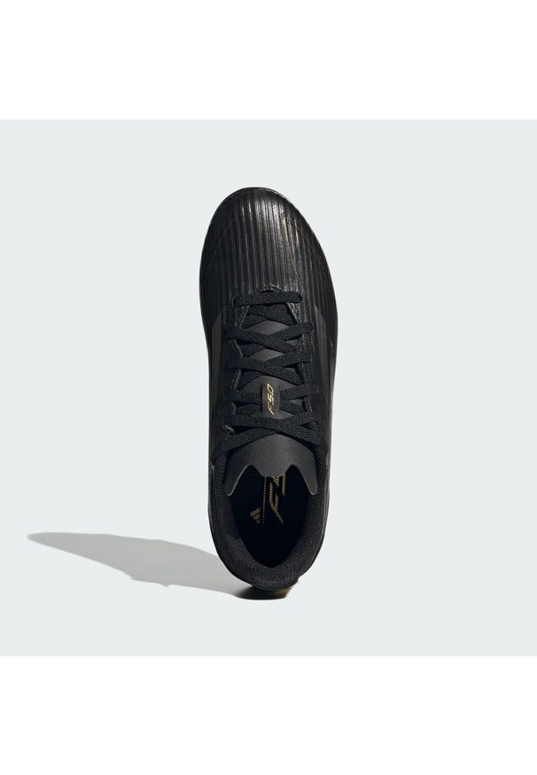 Adidas - Buty F50 League FG/MG Cleats Kids. Kolor: czarny, szary, wielokolorowy, żółty. Sport: piłka nożna