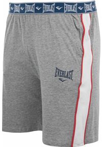 EVERLAST - Szorty Loungewear Everlast Szare dla Mężczyzn XL z Bawełny. Kolor: szary. Materiał: bawełna. Sport: fitness