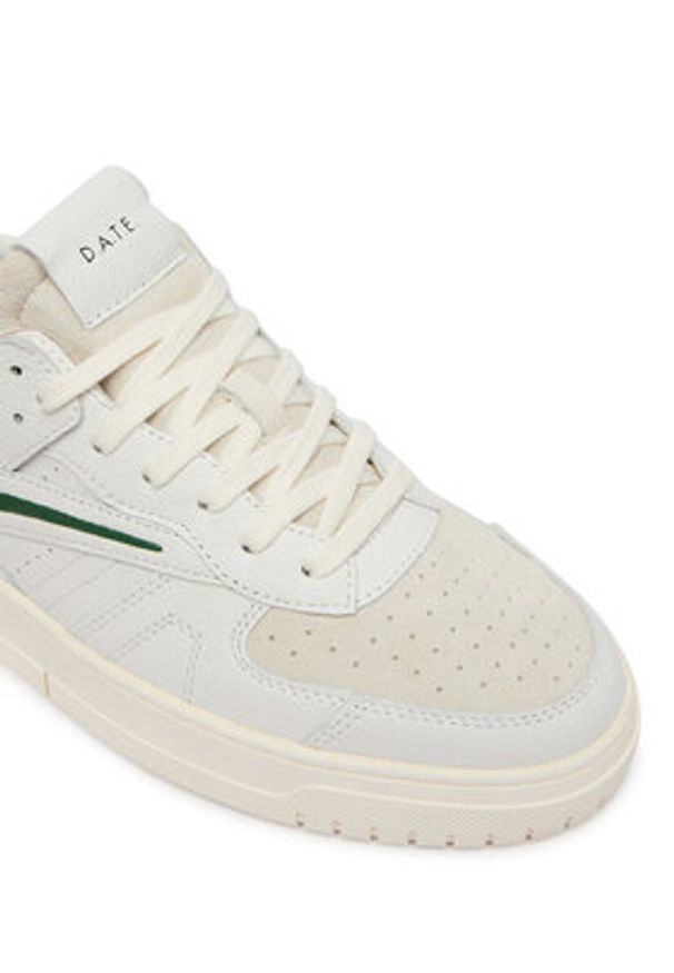 D.A.T.E. Sneakersy Torneo M441-TO-CO Biały. Kolor: biały. Materiał: skóra