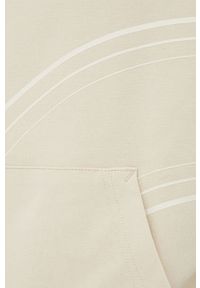 Liu Jo bluza męska kolor beżowy z nadrukiem. Kolor: beżowy. Wzór: nadruk