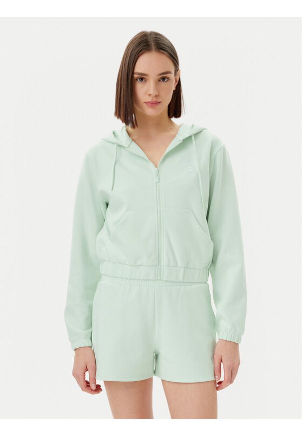 Guess Bluza V5RQ20 KC3D2 Zielony Regular Fit. Kolor: zielony. Materiał: syntetyk