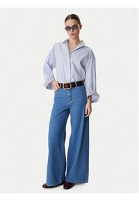 Weekend Max Mara Jeansy Vega 2615181041 Niebieski Wide Leg. Kolor: niebieski #2