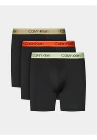 Calvin Klein Underwear Komplet 3 par bokserek 000NB2570A Czarny. Kolor: czarny. Materiał: syntetyk