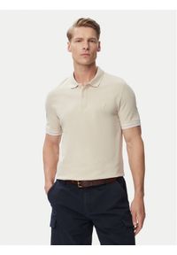 Guess Polo M6GP60 K3076 Beżowy jasny Regular Fit. Typ kołnierza: polo. Kolor: beżowy. Materiał: bawełna #1