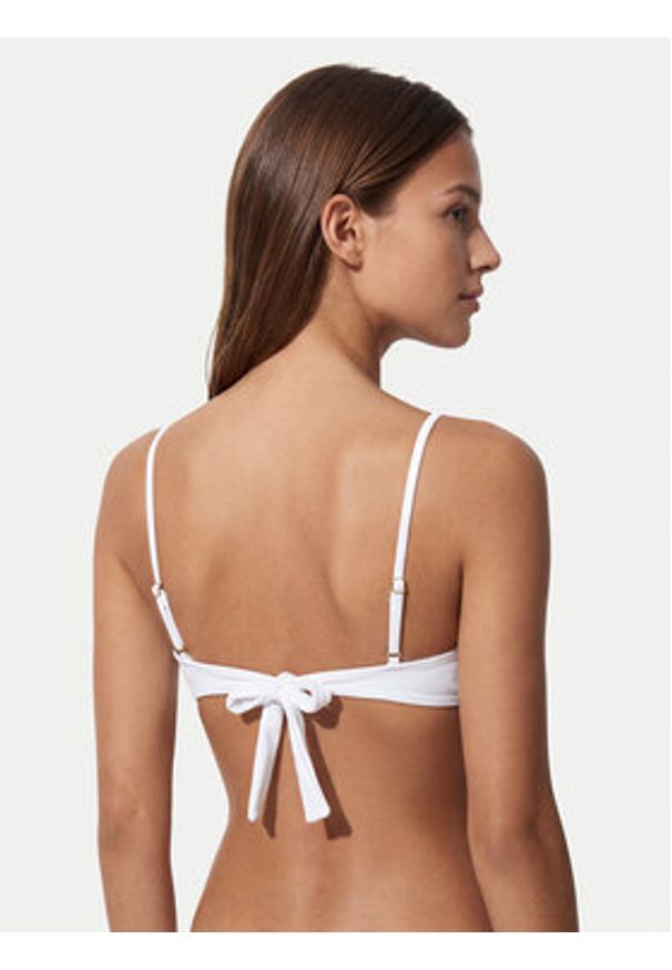 Fracomina Góra od bikini FV26SR1004J493J4 Biały. Kolor: biały. Materiał: syntetyk