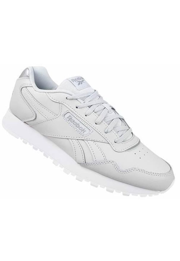 Buty do chodzenia damskie Reebok Glide. Kolor: biały. Materiał: skóra. Szerokość cholewki: normalna. Sport: turystyka piesza